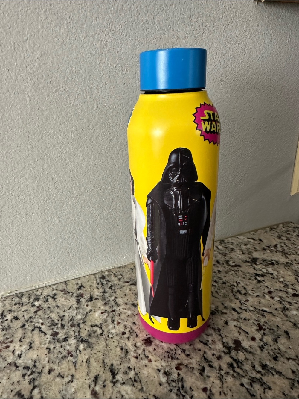 Star Wars action figure water bottle